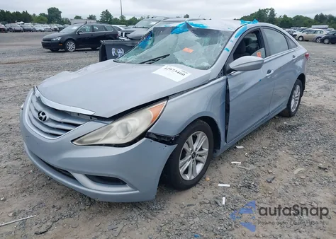 2012 Hyundai Sonata Gls из США, поврежденный, VIN 5NPEB4ACXCH447586